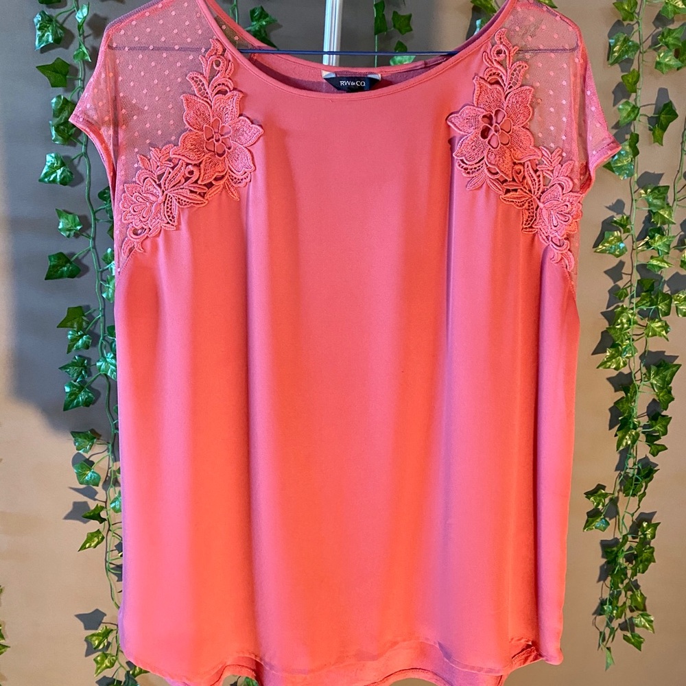 RW & Co Tank Blouse L